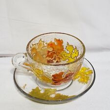 Autumn leaves glass for sale  Sarcoxie