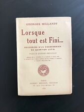 Millandy. souvenirs chansonnie d'occasion  Bordeaux-