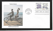 Used, TANDEM BICYCLE TRANSPORTATION COIL FDC 1988 REDMOND, WA ONLY ONE MADE for sale  Shipping to South Africa