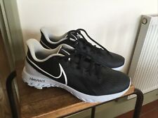 Nike React Golf Shoes Black U.K. 9 Worn Twice Excellent Condition  for sale  Shipping to South Africa