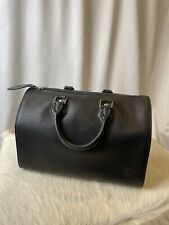 Bolsa satchel Louis Vuitton Speedy 25 couro preto, usado comprar usado  Enviando para Brazil