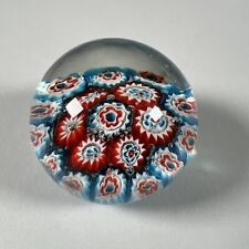 Paperweight millefiori blue for sale  CLEVEDON