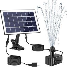 Used, 3.5W Solar Fountain Pump with 24Hours Working Plug-In Outdoor Solar Water 32.8ft for sale  Shipping to South Africa