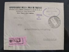 Storia postale trieste usato  Trieste