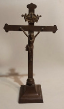 Crucifix pied bronze d'occasion  Raismes