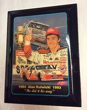 Placa de tributo vintage Alan Kulwicki 1954-1993 "He Did It His Way" por Sam Bass comprar usado  Enviando para Brazil