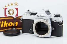 ¡Muy bueno! Cuerpo de cámara fotográfica Nikon FM plateada modelo posterior 35 mm SLR segunda mano  Embacar hacia Argentina