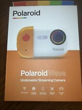 Polaroid Wave Underwater Camera HD Video Recording 18MP Orange/White, used for sale  Shipping to South Africa