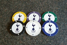 Marcadores de bola de golfe ficha de pôquer Tottenham Hotspur Spurs - 6 cores disponíveis comprar usado  Enviando para Brazil