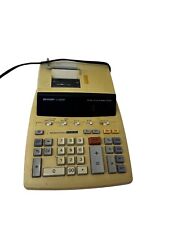 Usado, Calculadora Sharp EL-2630P Vintage Usado Impressão Desktop Máquina de Adicionar comprar usado  Enviando para Brazil