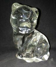 Glass cat figurine for sale  Shipping to Ireland