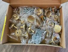 brushed brass cabinet knobs for sale  Zelienople