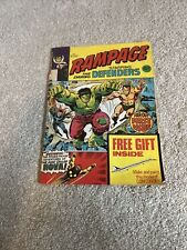 Rampage comic marvel for sale  WELWYN