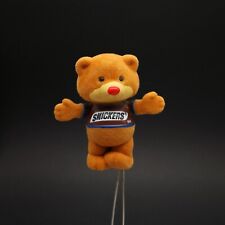 Mini boneco vintage anos 80 MARROM SNICKERS BEAR 2,5" brinquedo flocado mascote de chocolate comprar usado  Enviando para Brazil