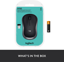 Logitech M185 2.4GHz Mini 1000 DPI USB Receiver Wireless Mouse for PC MAC for sale  Shipping to South Africa