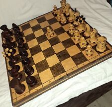 Schachspiel schachbrett holz gebraucht kaufen  Helmstedt