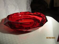 ash glass red tray for sale  Valparaiso