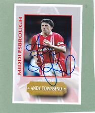 Andy townsend middlesbrough for sale  MIDDLESBROUGH