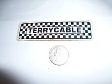 Terrycable sticker vintage for sale  Ludlow