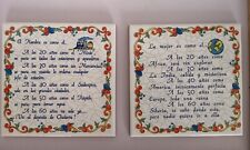 Souvenir spagna azulejos usato  Italia