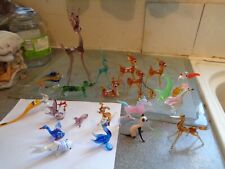 Small glass animals for sale  ROMFORD