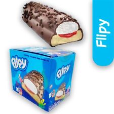 Biscoitos Gamesa Flipy com cobertura de marshmallow e chocolate 45 g-(10 peças) comprar usado  Enviando para Brazil