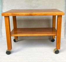 cart table solid maple for sale  Syracuse