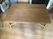 Rattan coffee table for sale  LONDON