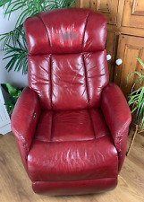 Oxblood red leather for sale  STOKE-ON-TRENT