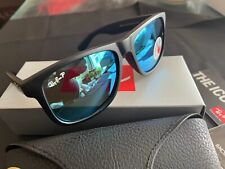 Óculos de sol Ray-Ban Justins azul polarizado RB4165 822/55 comprar usado  Enviando para Brazil
