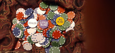 Más de 160 fichas de póquer o juegos, ¿¿Texas Holdem?  Números en descripción. segunda mano  Embacar hacia Argentina