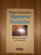 Buch allgemeine musiklehre gebraucht kaufen  Heimsheim