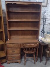 Vintage desk bookcase for sale  Muskegon