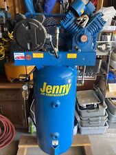 Used Jenny 30 Gallon Tank 125 Psi Electric Cast Iron Industrial Air Compressor for sale  Wilkes Barre