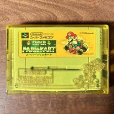 Super Mario Kart + Estojo Plástico Amarelo Super Famicom SFC SNES Nintendo Japão, usado comprar usado  Enviando para Brazil