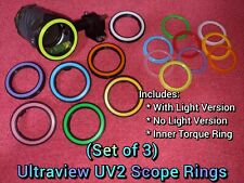 *** Acessório circular UV2 *** Anel de centralização de mira ultraview 2 anel de torque Peep comprar usado  Enviando para Brazil