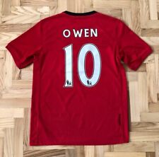 Camiseta deportiva de fútbol Nike del Manchester United 2009-10 Owen #10 segunda mano  Embacar hacia Argentina