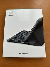 Capa teclado de lona Logitech para iPad mini 2 e 3 preta  comprar usado  Enviando para Brazil