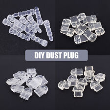 50PCS DIY Anti Dust Plug Clear Charge Port Dust Plug para IPhone/Android/Tipo C, usado comprar usado  Enviando para Brazil