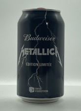 Usado, 2015 Budweiser lata vazia Metallica vendida na cidade de Quebec - edição limitada comprar usado  Enviando para Brazil