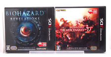Biohazard Revelations & The Mercenaries Conjunto de 2 BIOHAZARD 3DS CAPCOM Japonês, usado comprar usado  Enviando para Brazil