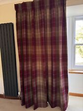 burgundy curtains for sale  BALLATER