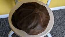 leather baker boy hats for sale  NANTWICH