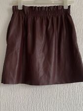 Burgundy faux leather for sale  WOODFORD GREEN
