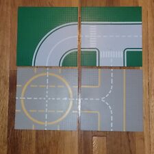 Usado, Vintage LEGO Road Base Plate Lote de QUATRO 32x32 - Placa de Base Cinza e Verde a Granel  comprar usado  Enviando para Brazil