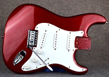 2008 Red Fender Squier Affinity Stratocaster corpo de guitarra carregado limpo Indonésia comprar usado  Enviando para Brazil