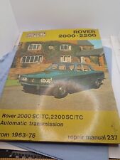 Rover 2000 2200 for sale  SLEAFORD