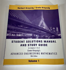 Guia de estudo manual Advanced Engineering Mathematics Student Solutions volume 1 comprar usado  Enviando para Brazil