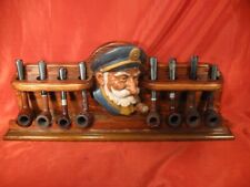 Used, Vintage Tobacco Smoking Pipe Rack for 8 Pipes for sale  Shipping to South Africa