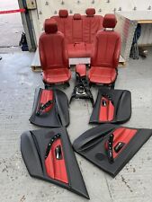 bmw red leather interior for sale  DUDLEY